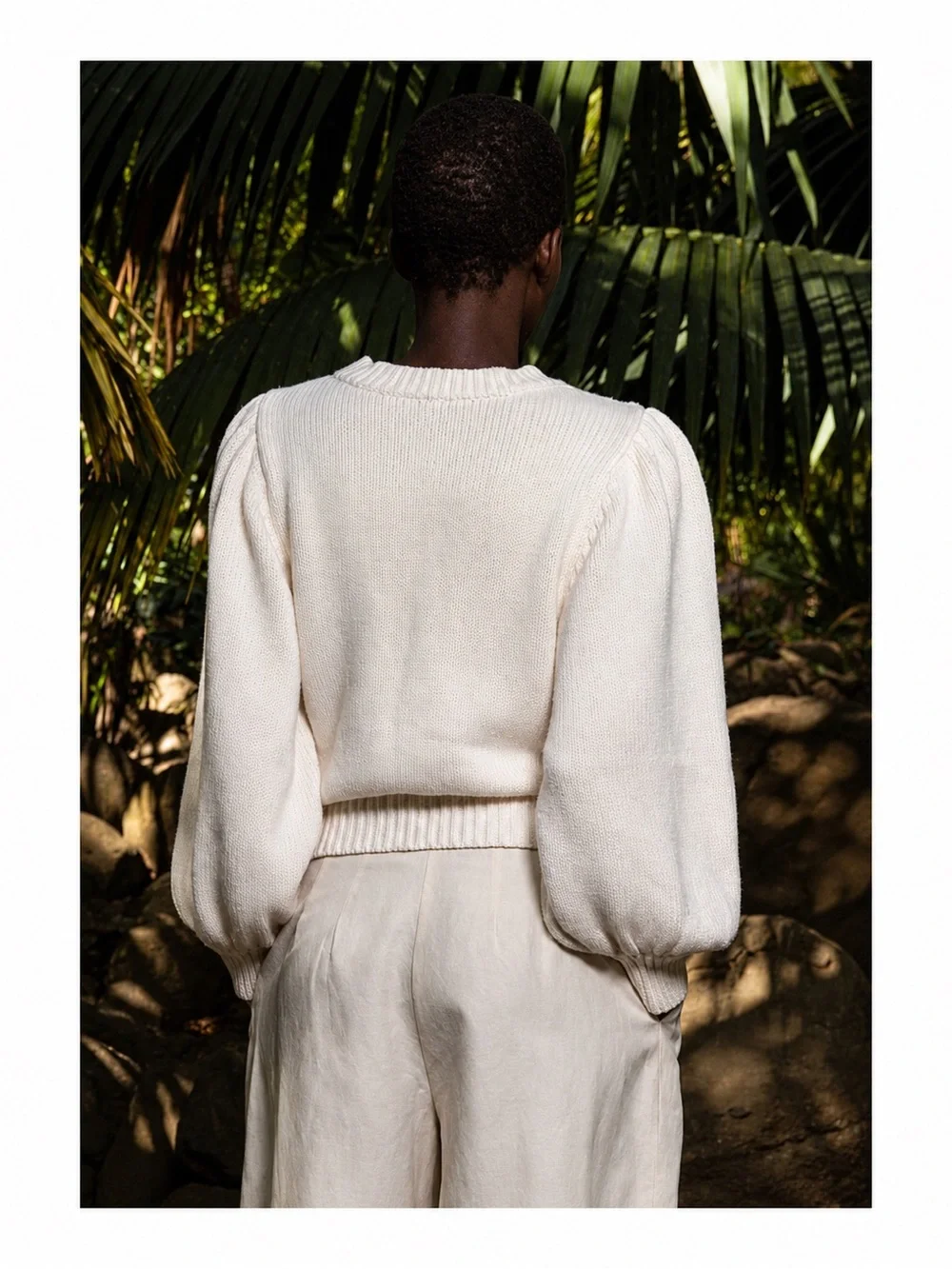 Heidi Merrick Dutchess Cream Sweater - Picture 2 of 12